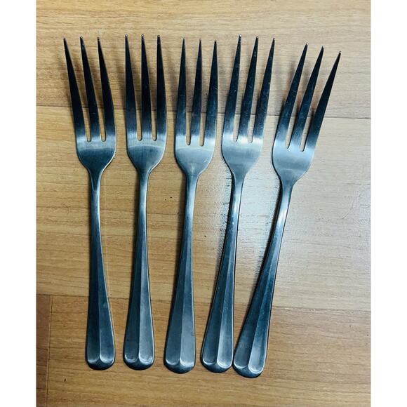 ROGERS Stanley Roberts Stainless JEFFERSON MANOR Flatware 8-Pieces FORKS - Picture 2 of 4